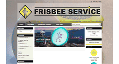 Desktop Screenshot of frisbeeservice.fi